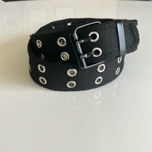 Iron Buckle Mens Belt - Stylish Black